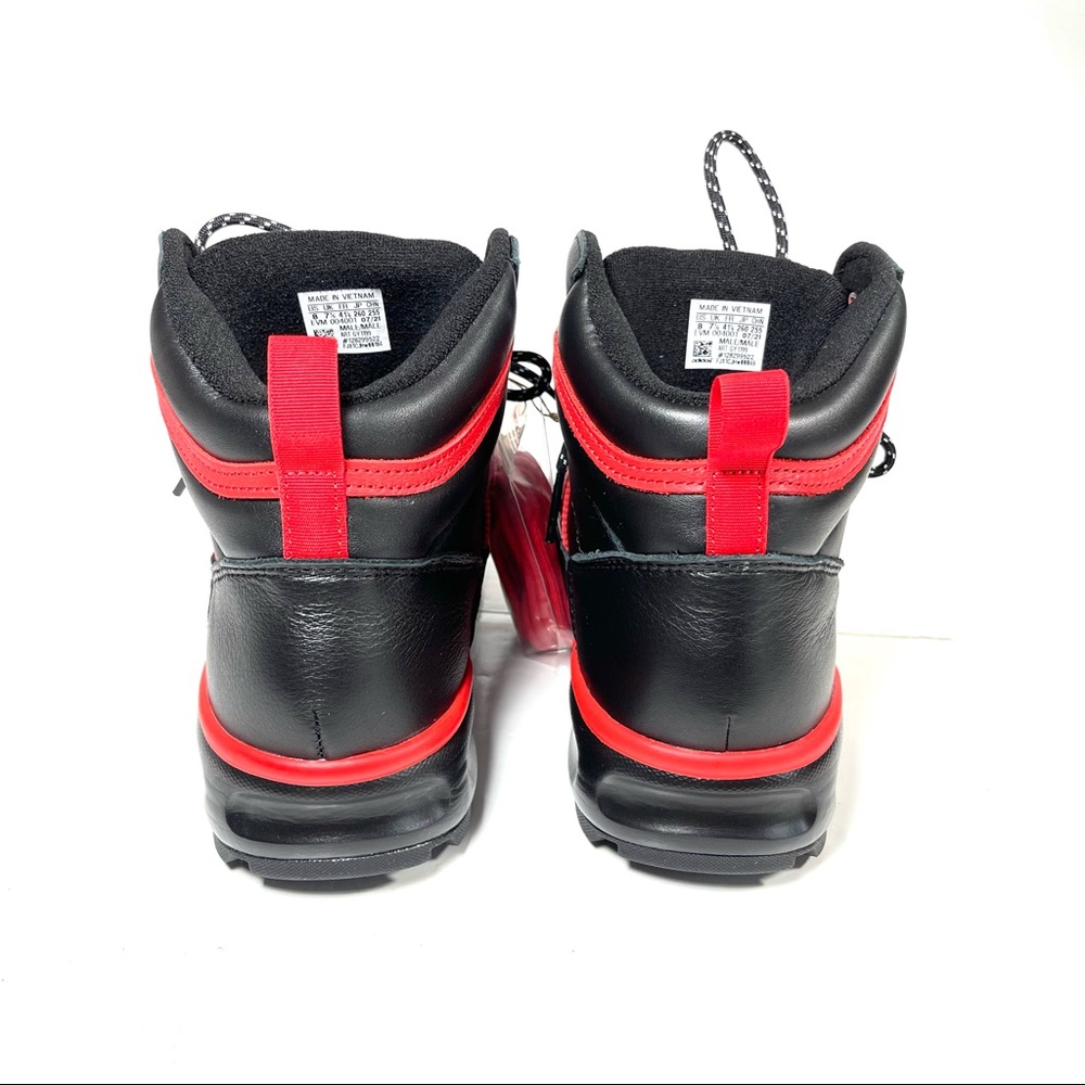 Adidas Men’s Chasker Boots Black Red Leather GY1199 Size 8 - Picture 9 of 13